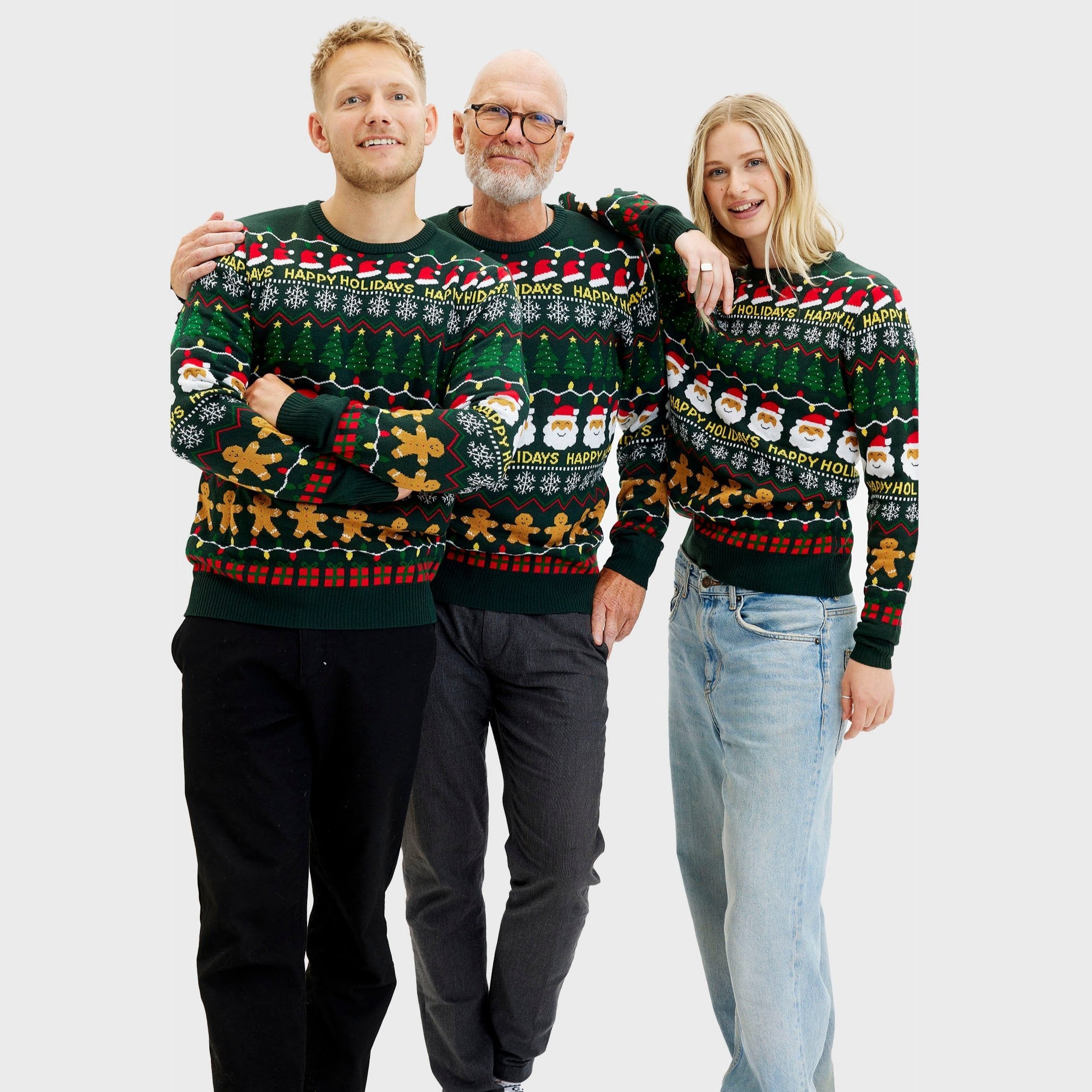 Christmas Sweater with a Vibe - Heren