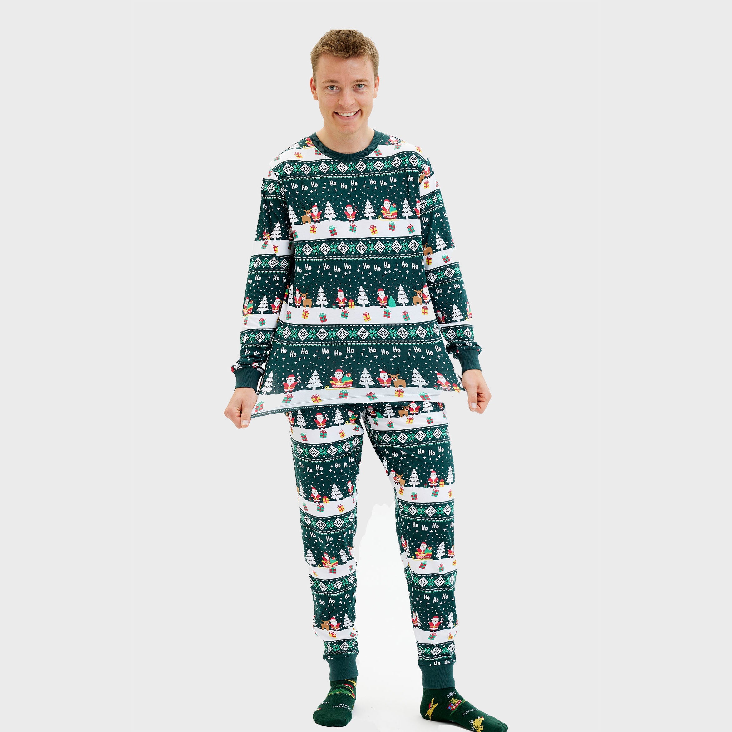 The Jolly Good Kerstpyjama - Heren.