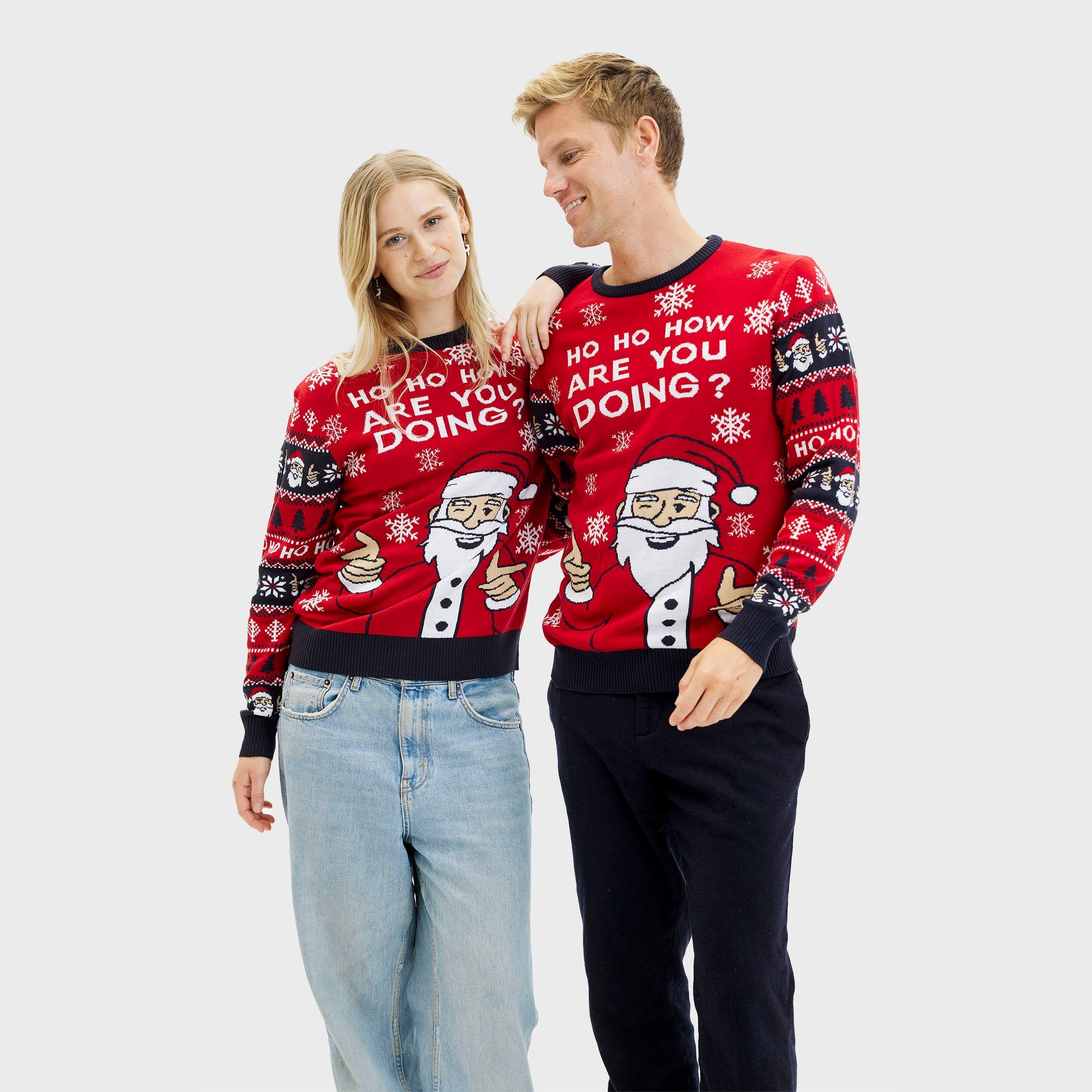 Ho ho how you doin' Kersttrui - Dames