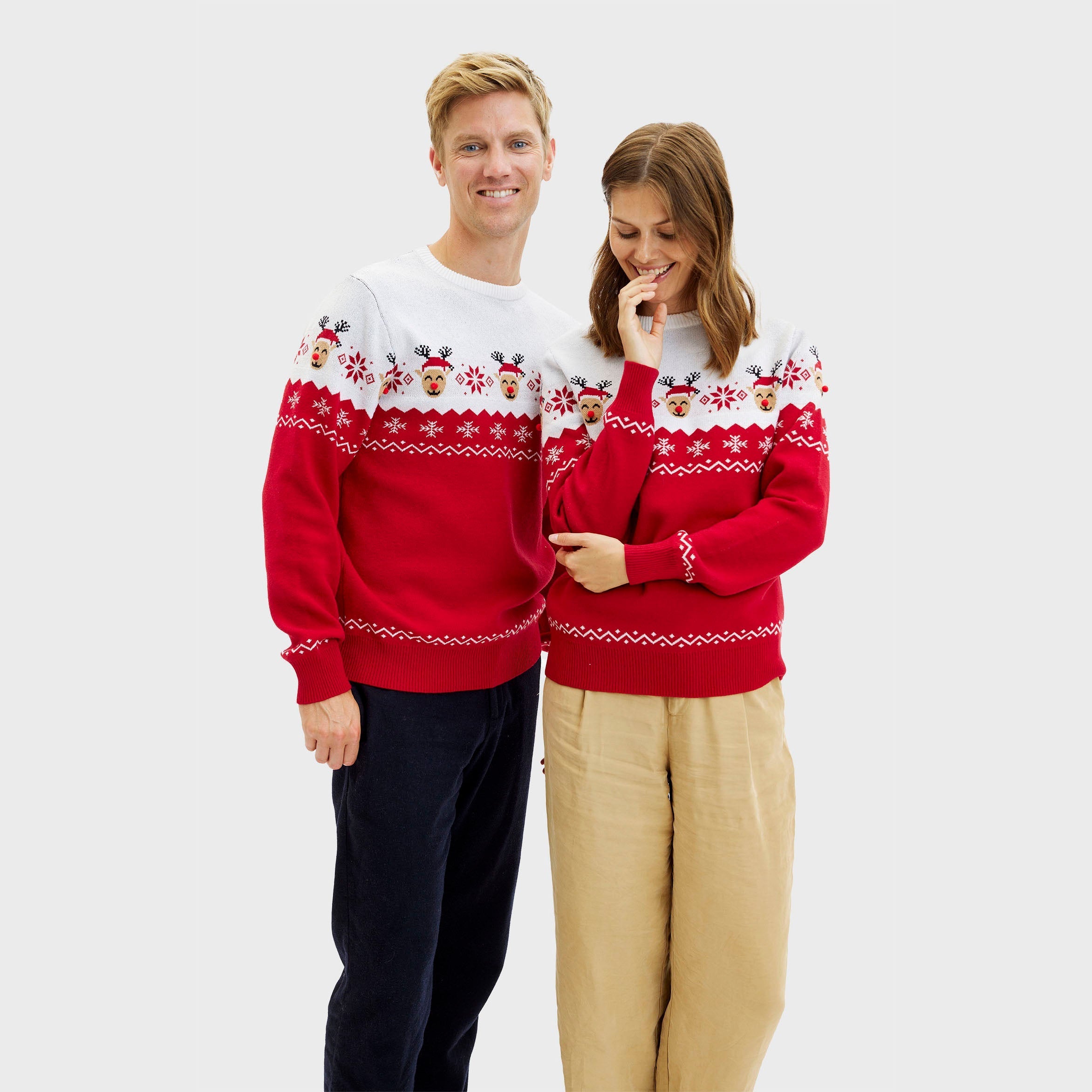 De schattige Kersttrui - Damen