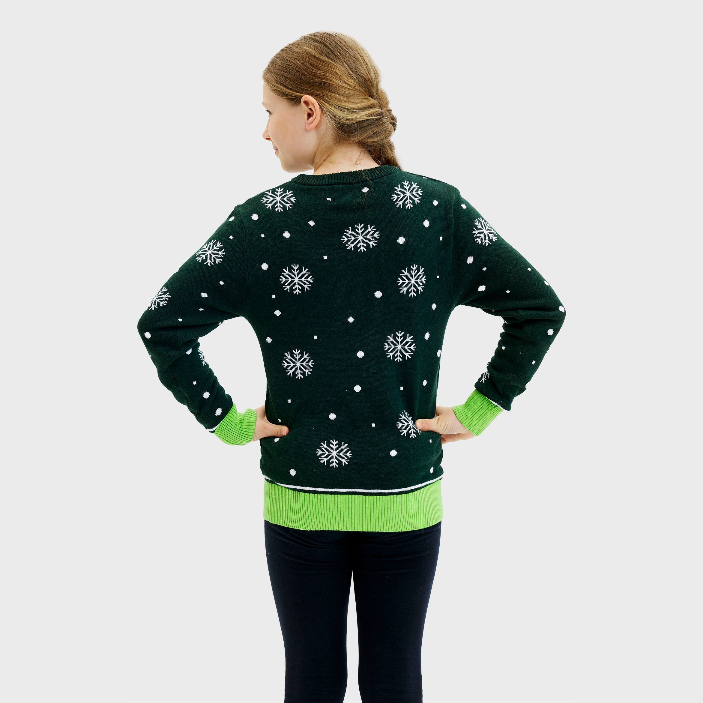 Leuke dino kersttrui - Kinderen.