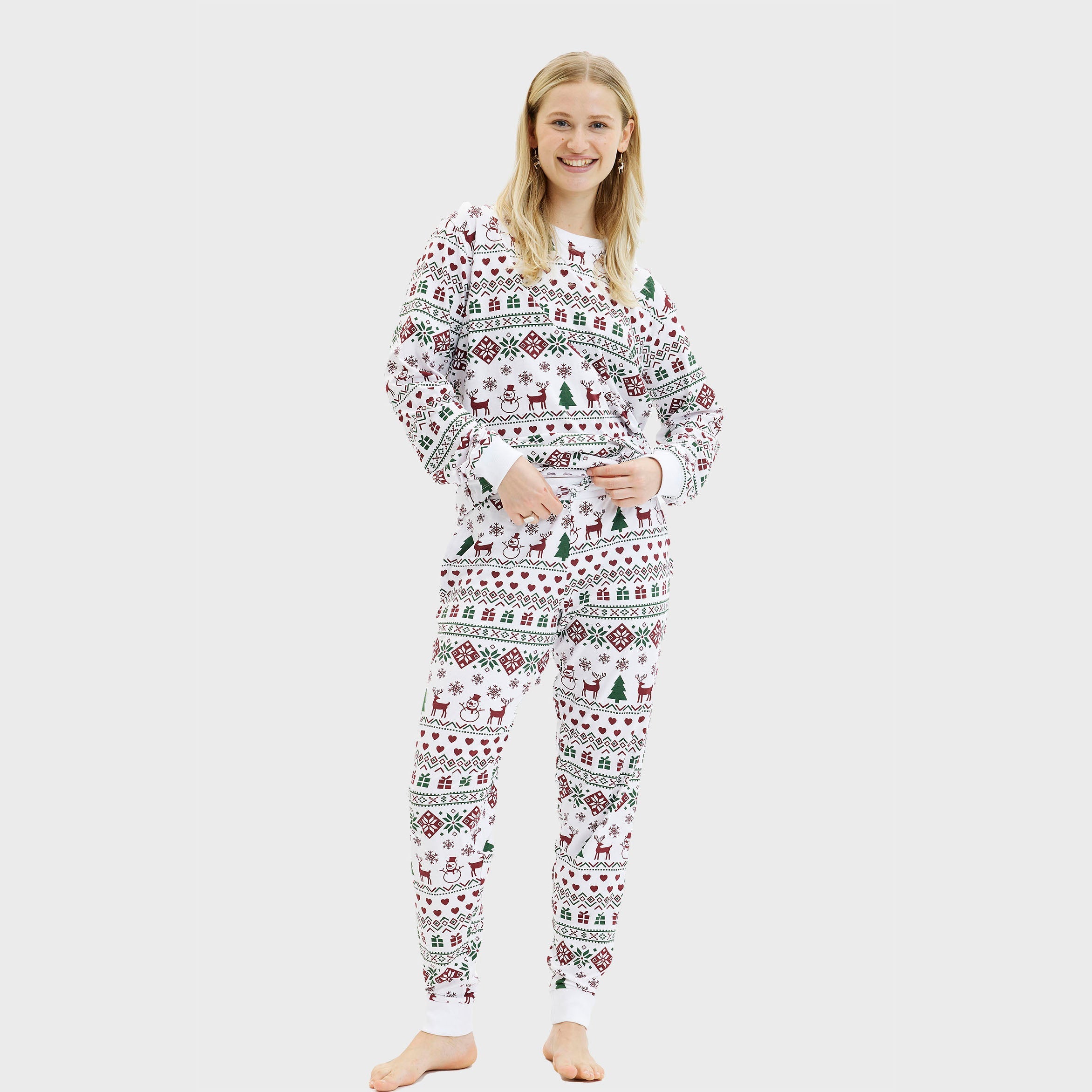 De vredige Kerstpyjama - Damen.