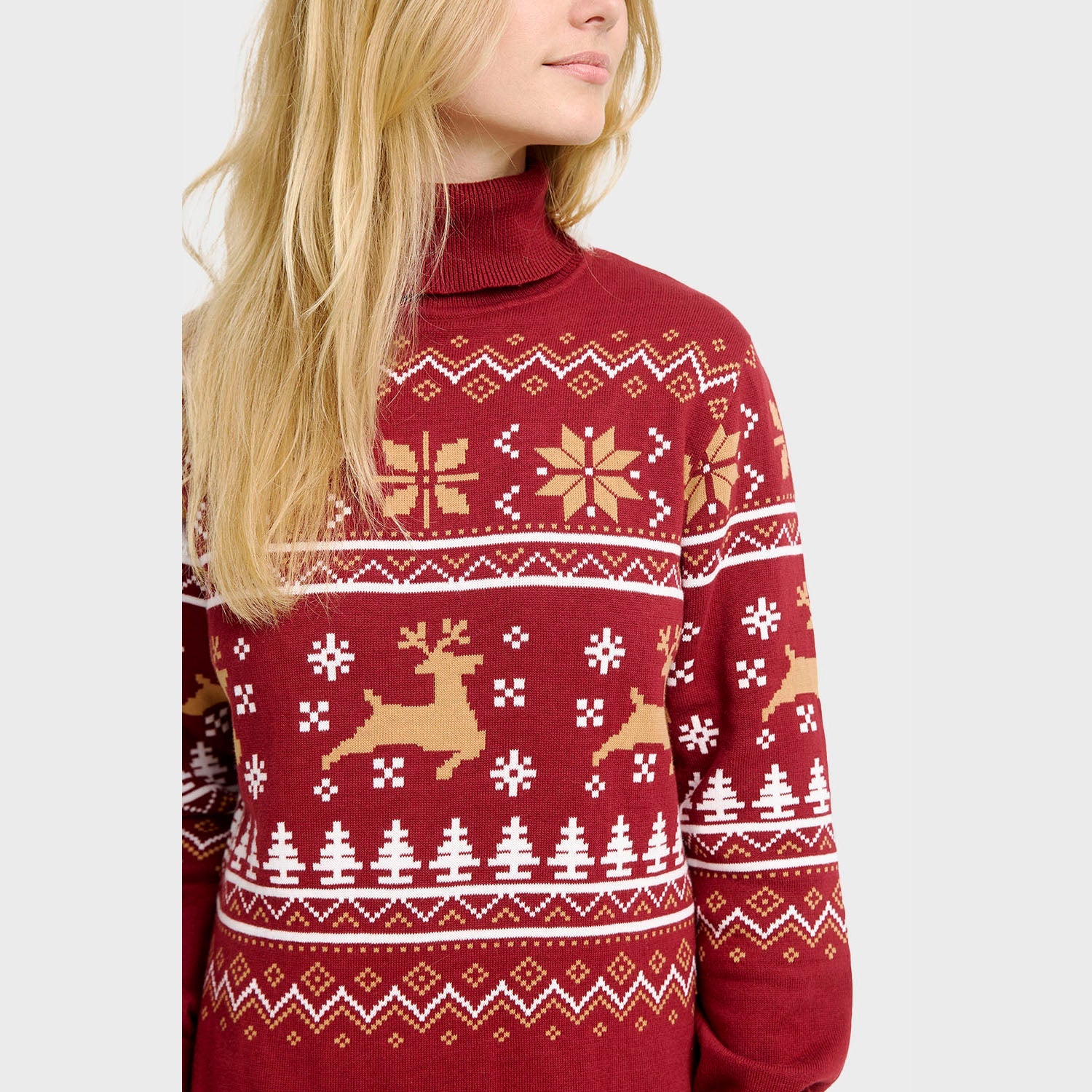 Col-kerstjurk – Dames