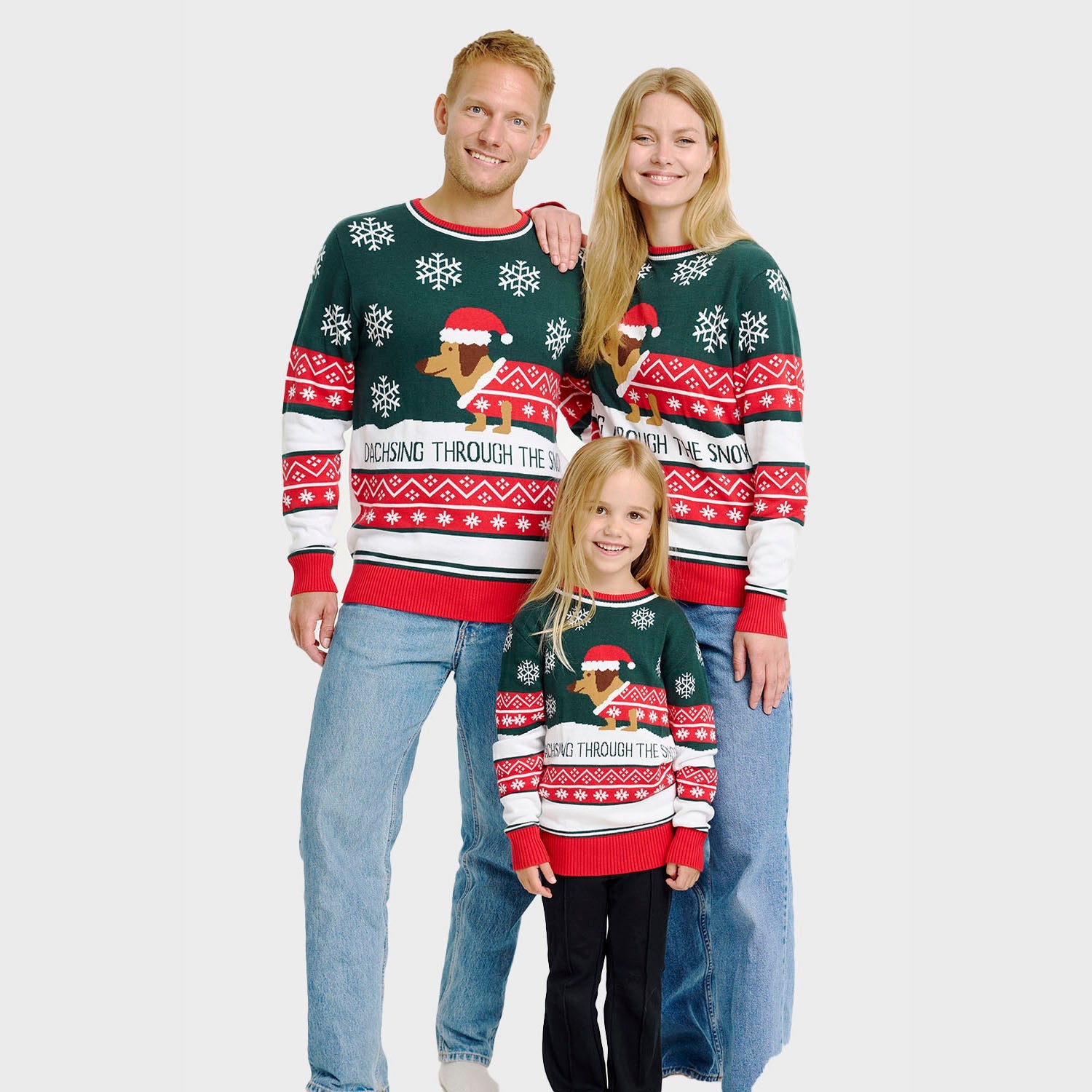 Dashing Around kersttrui – Dames