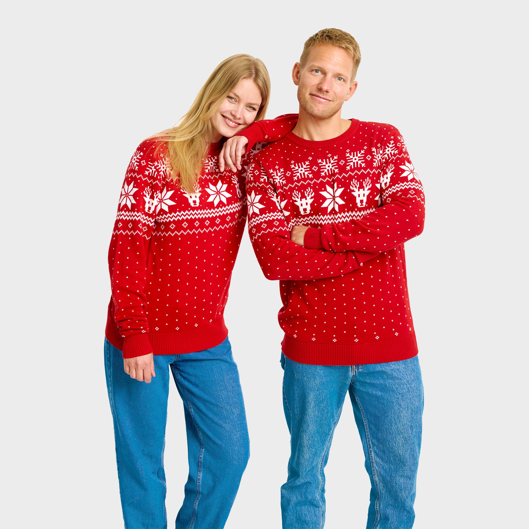 De Scandinavische kersttrui – Dames