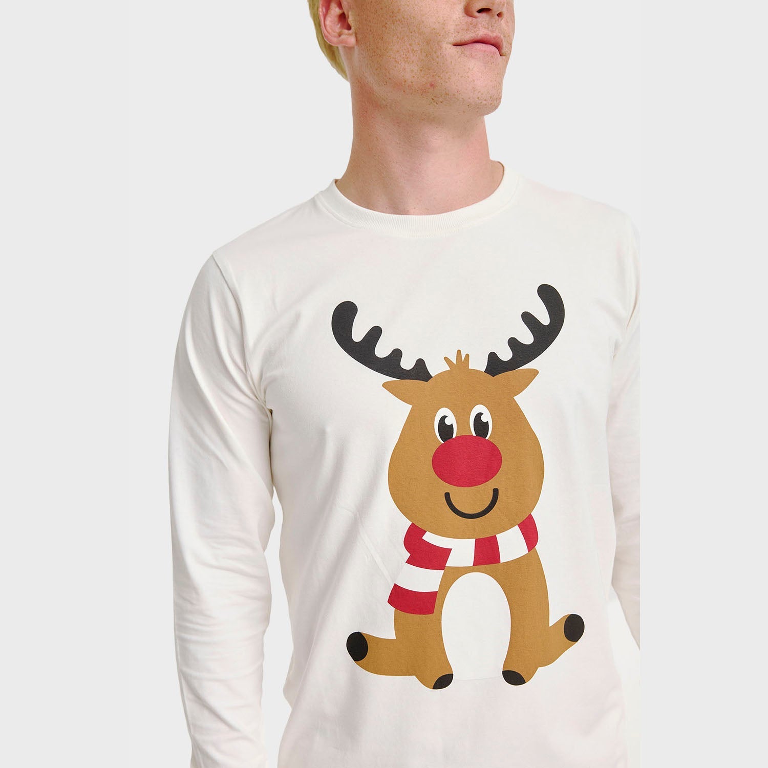 The Reindeer pyjama-top – Heren