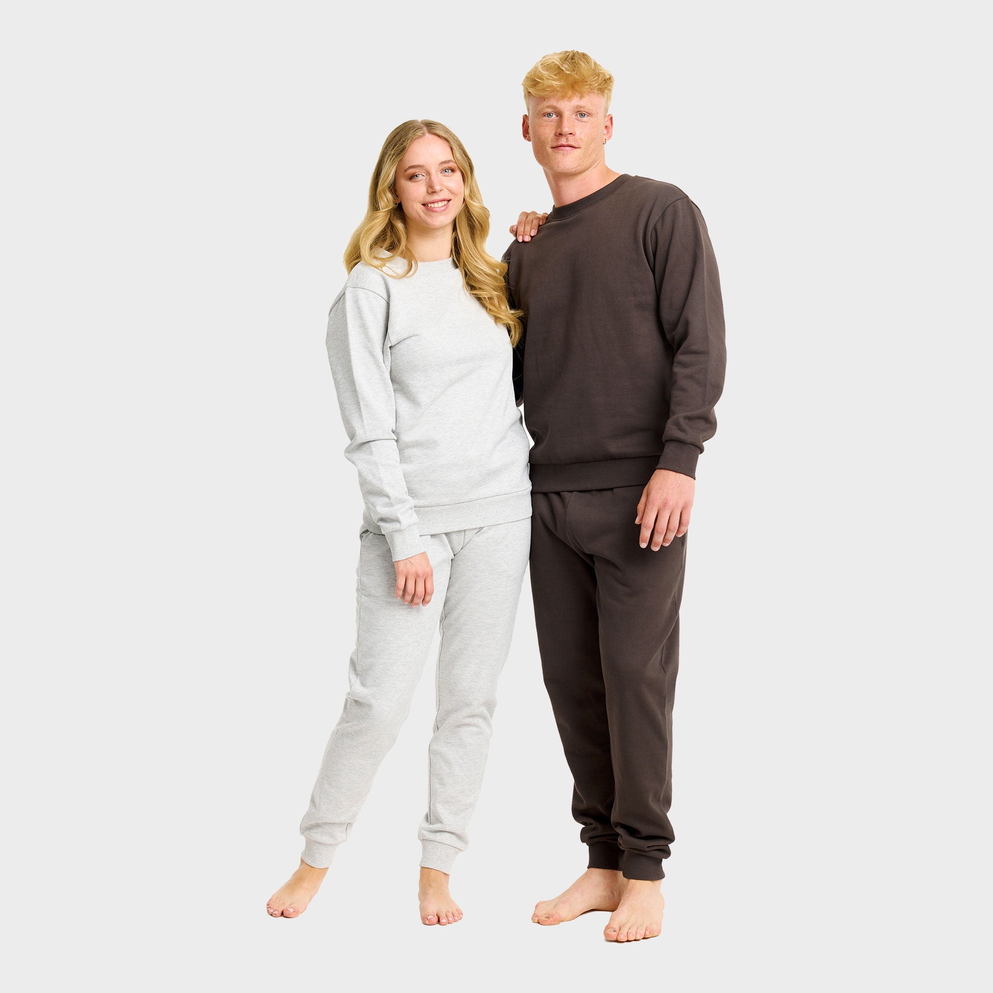 Sweatset grijs - Dames.