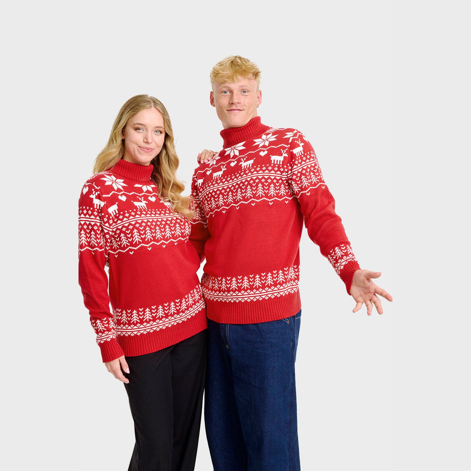 De Groenlandse kerstcoltrui - Dames.