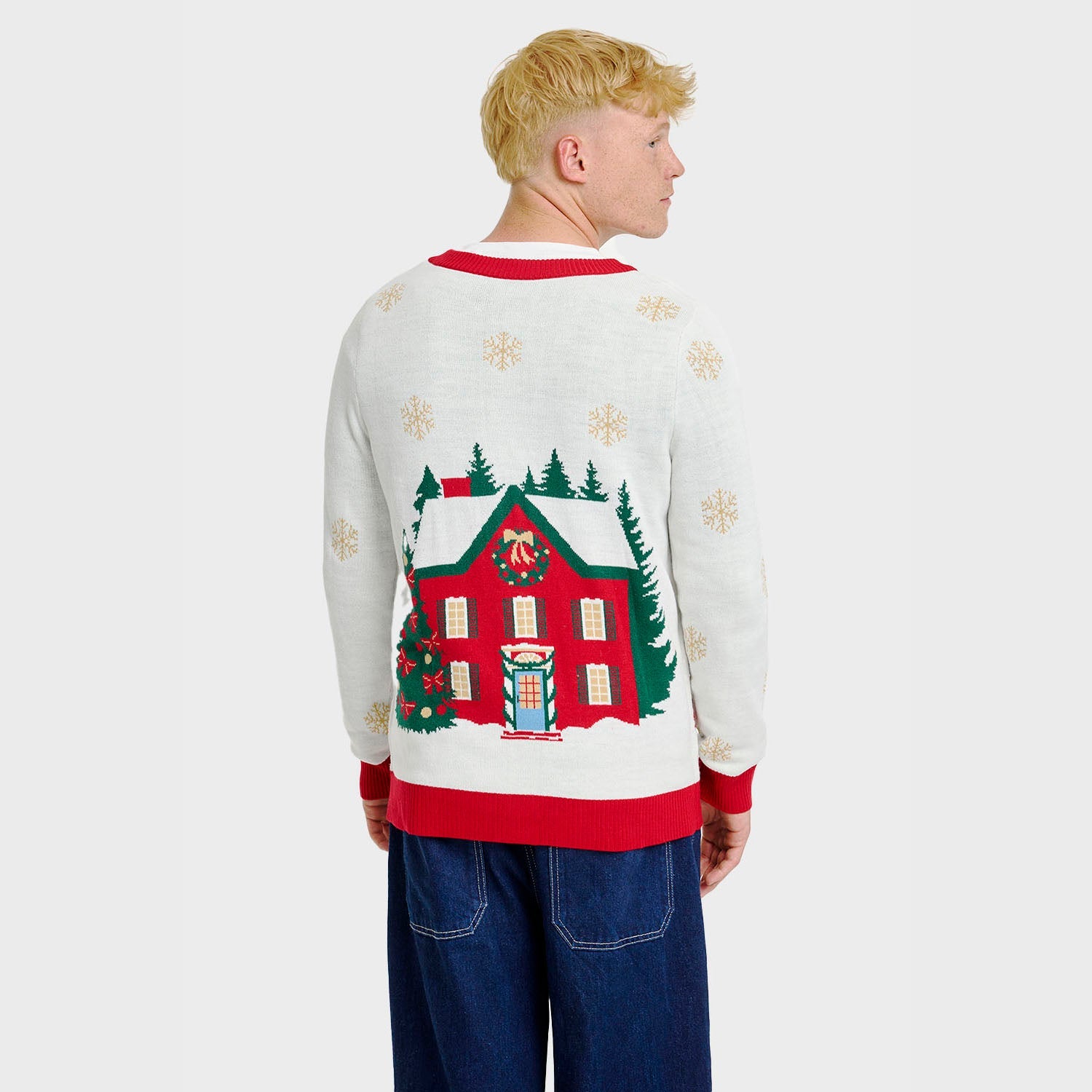 The Nutcracker kerstcardigan – Heren