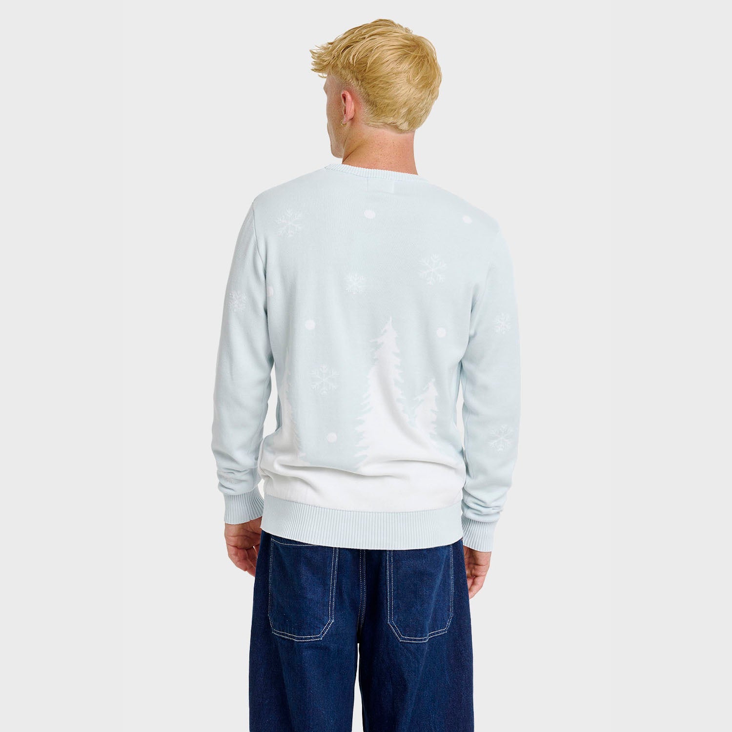 De lieve pinguïn kersttrui – Heren