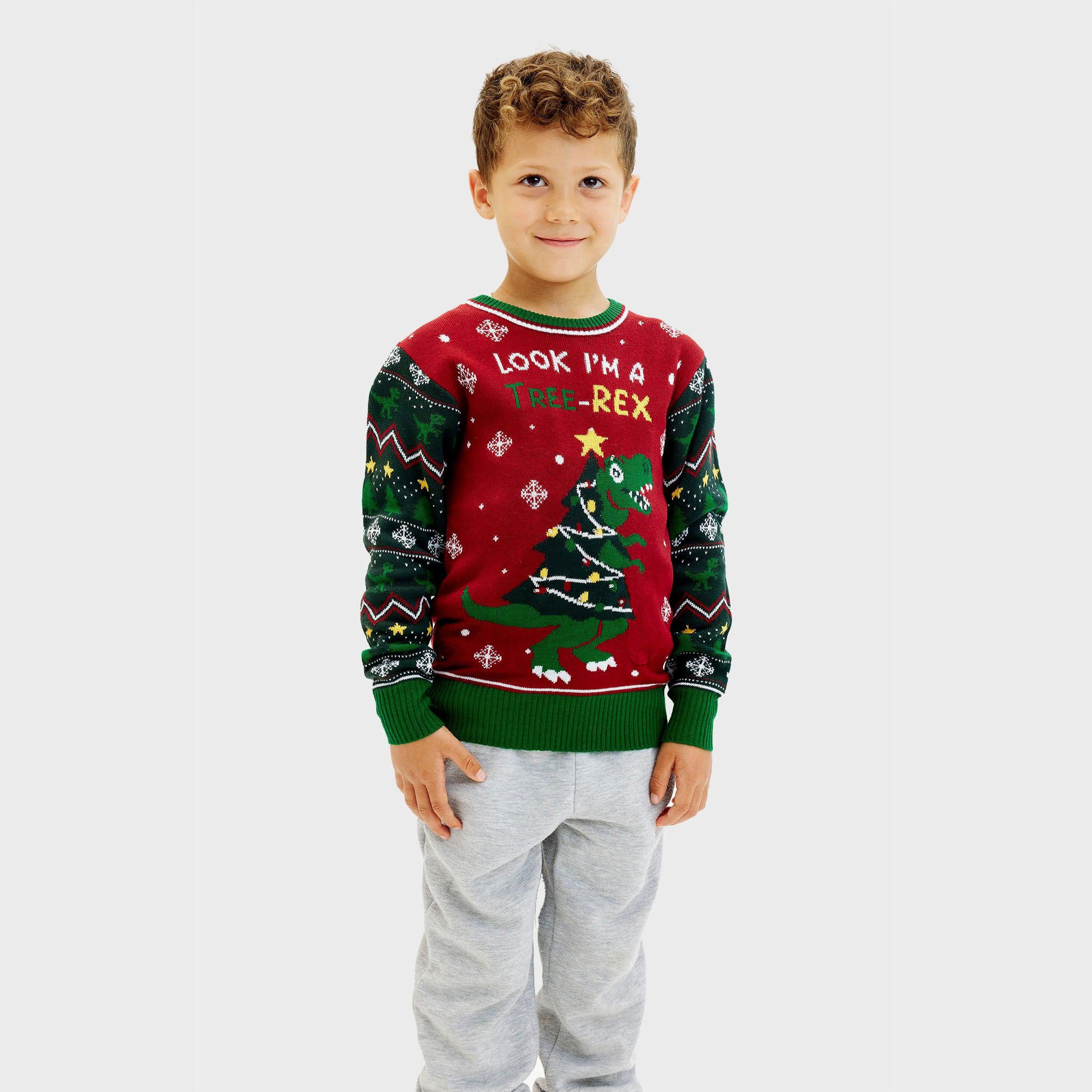 The Tree-REX Sweater - Kinderen