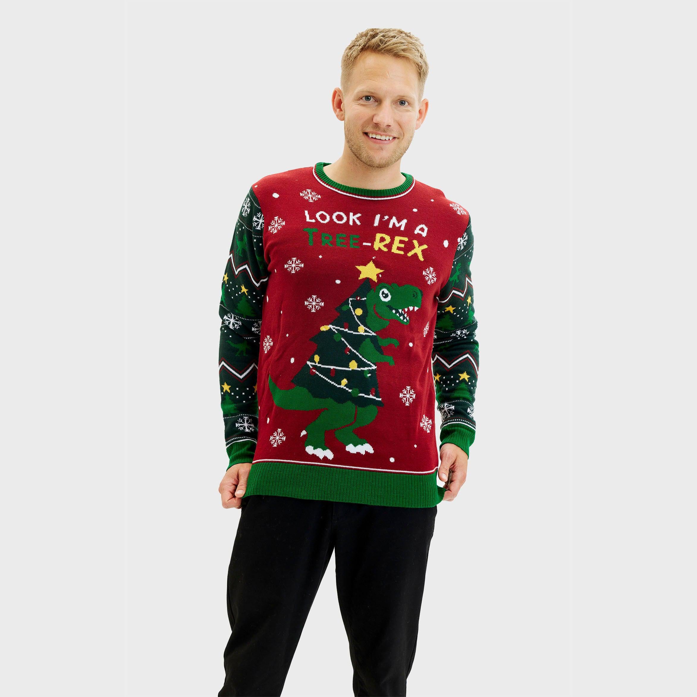 The Tree-REX Sweater - Heren