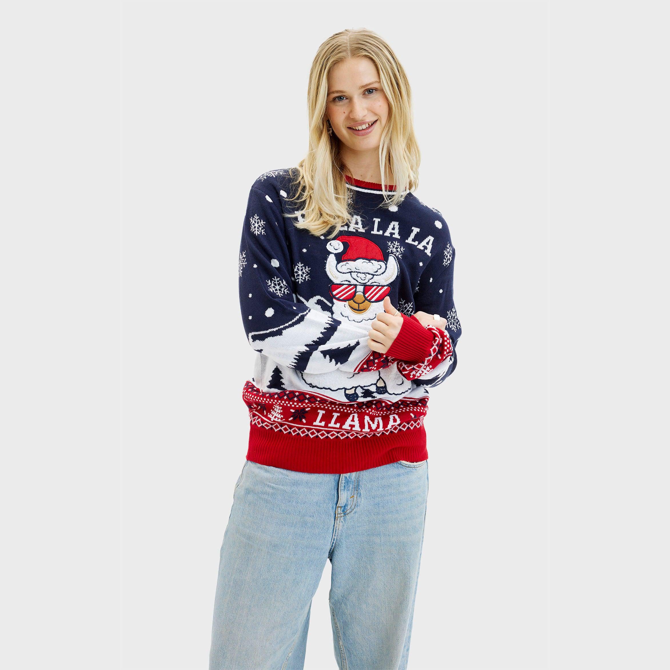 Fa La La La Llama Sweater - Dames