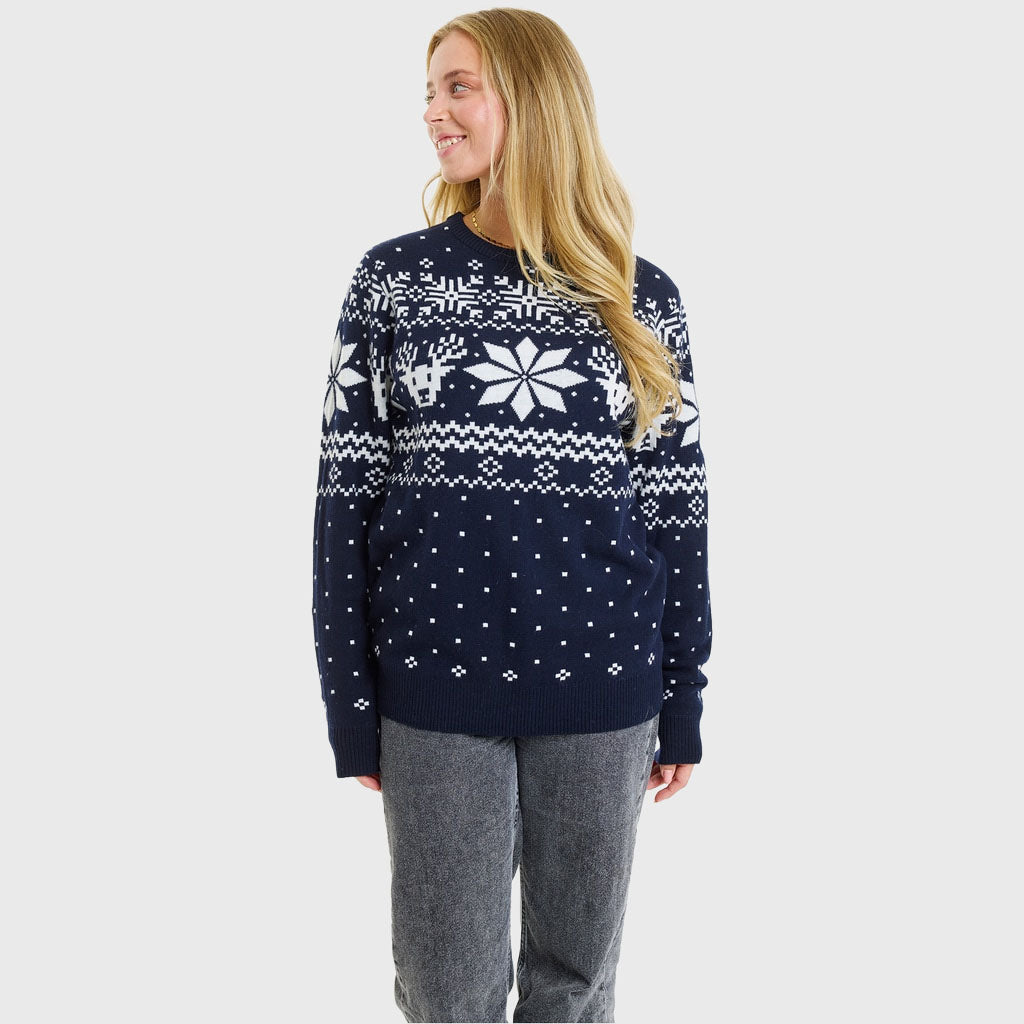 Merino kersttrui – Dames