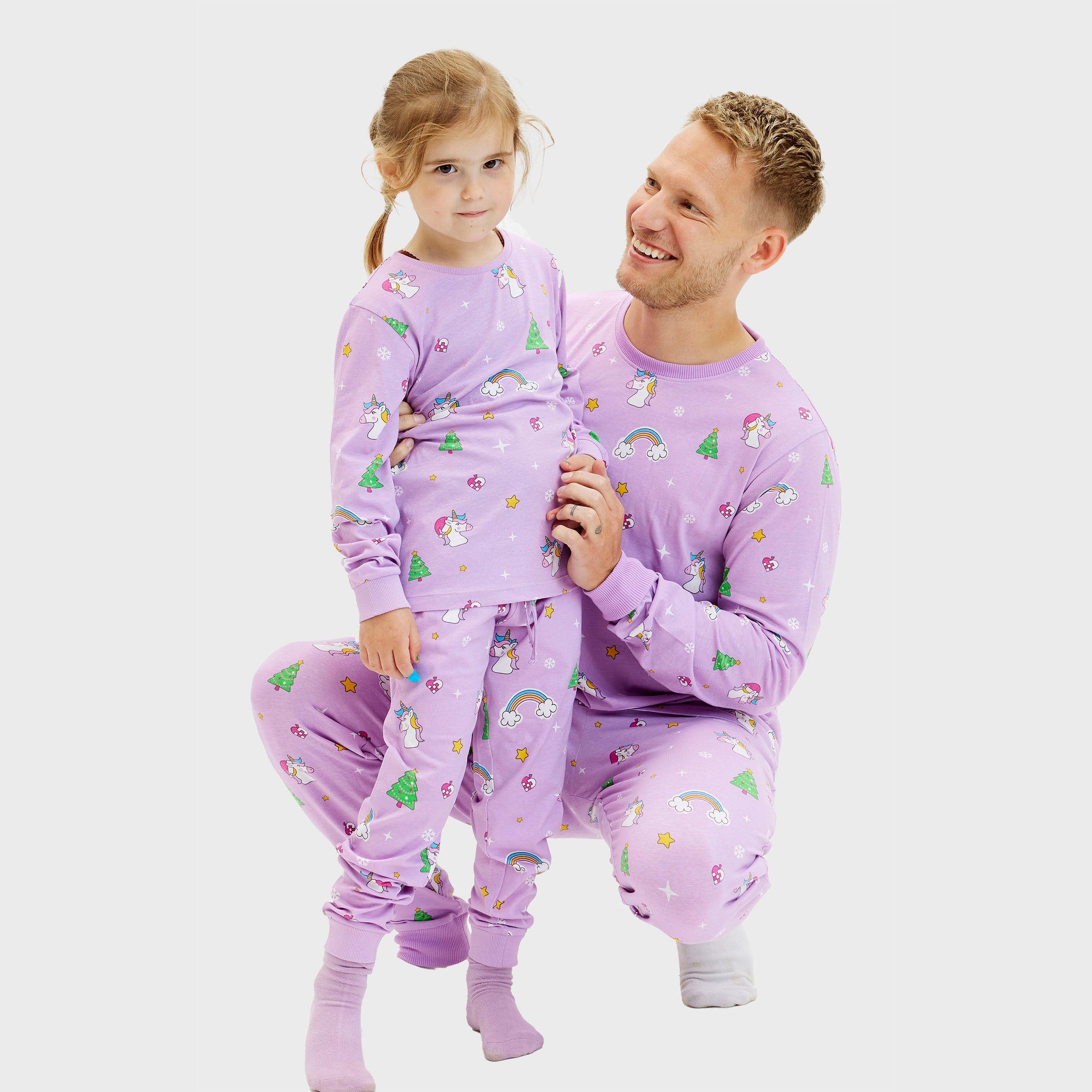Eenhoorn kerstpyjama - Kinderen.