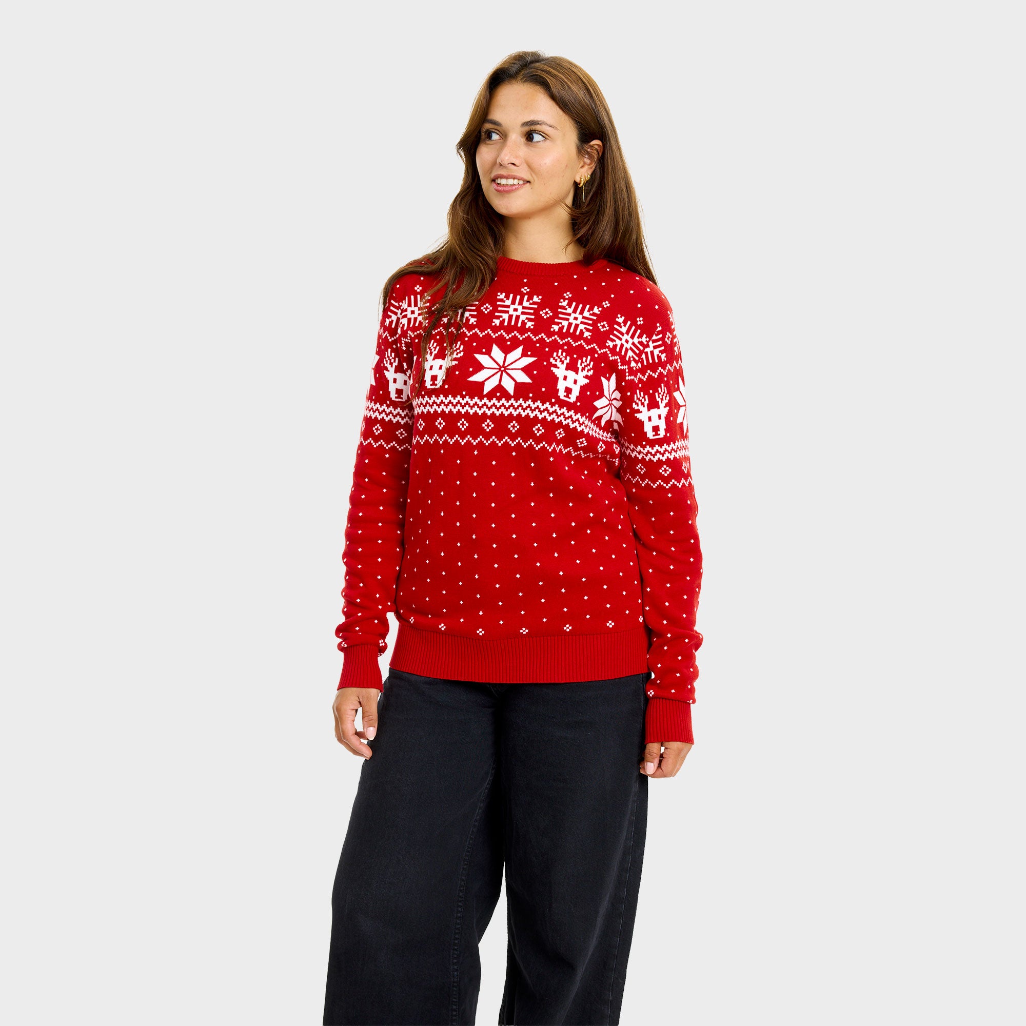 De Scandinavische kersttrui – Dames