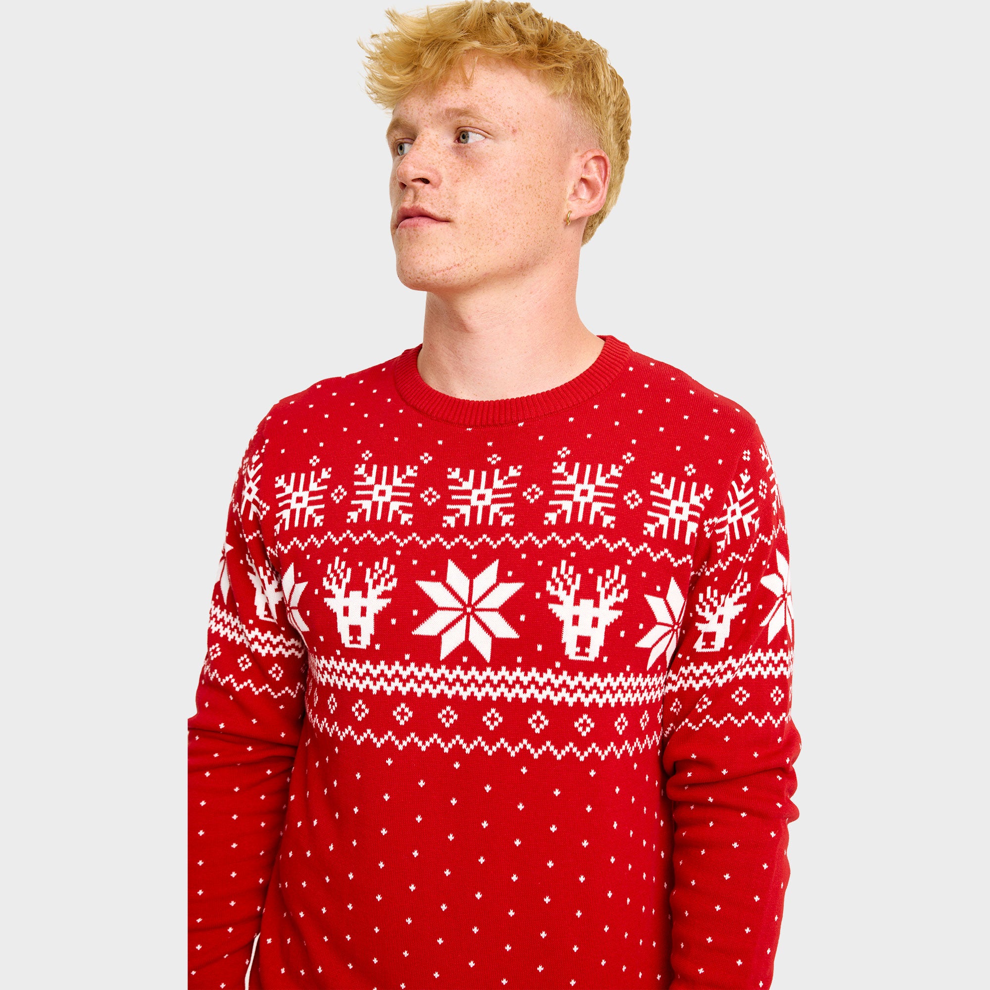 De Scandinavische kersttrui – Heren