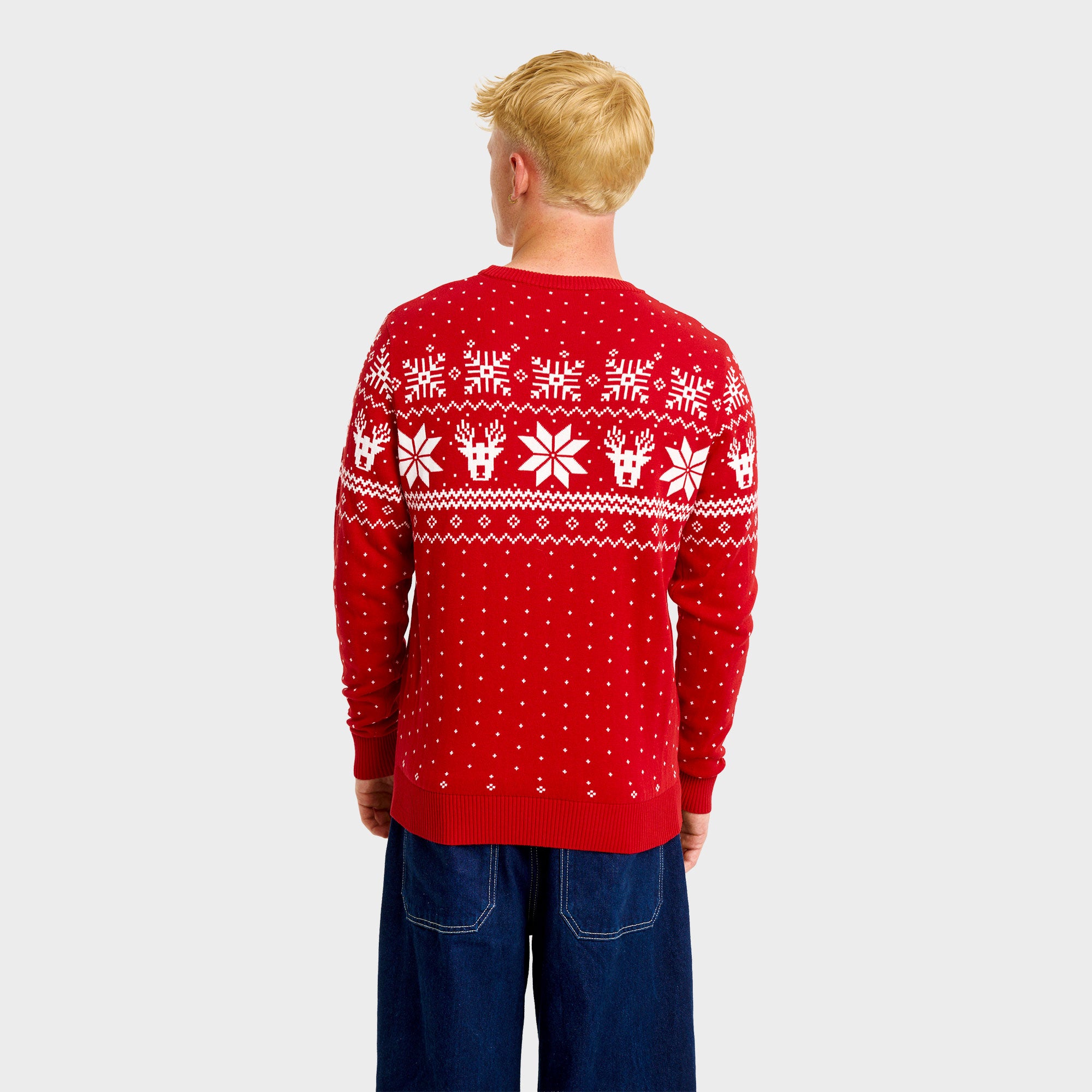 De Scandinavische kersttrui – Heren