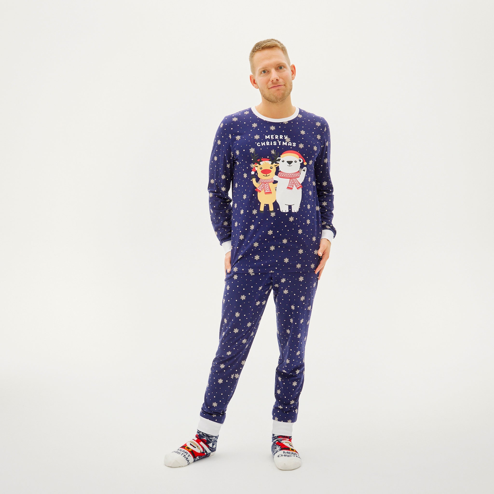 Best Friends Christmas Kerstpyjama - Heren.