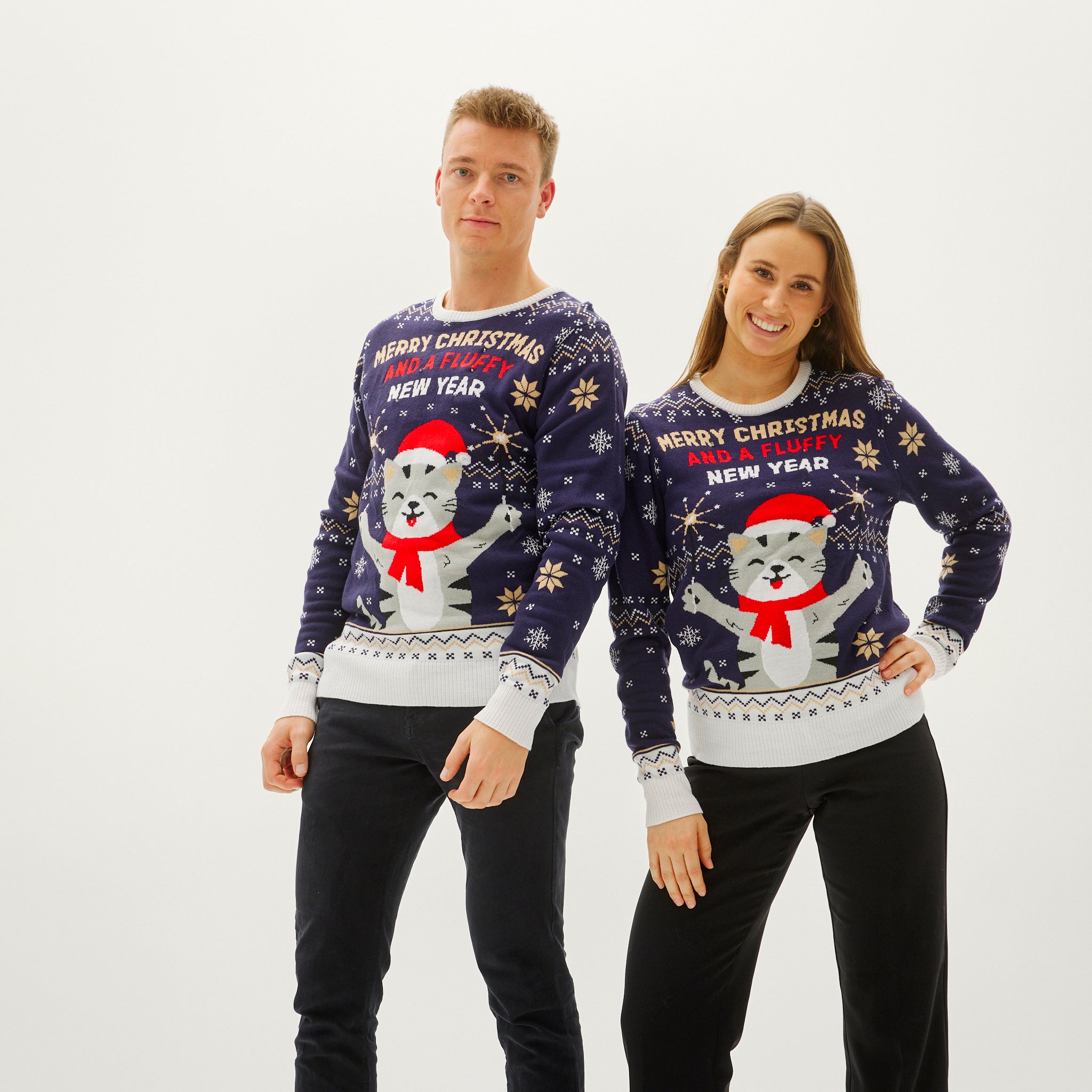 Merry Christmas And A Fluffy New Year - Heren