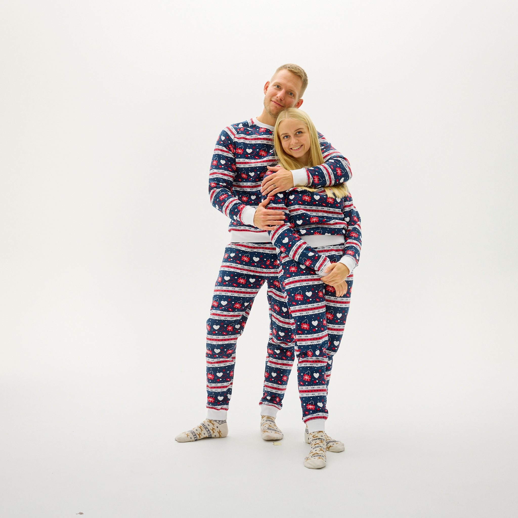 Valentijnsset Navy - Dames.