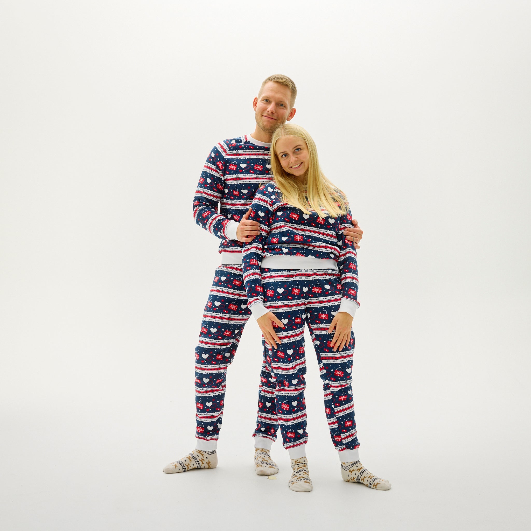 Valentijnsset Navy - Heren.